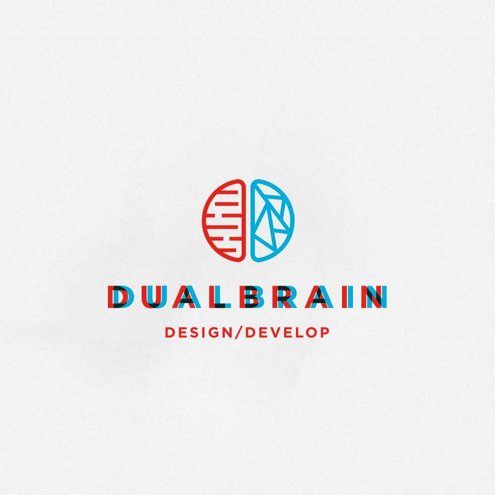 Dual Brain Logo