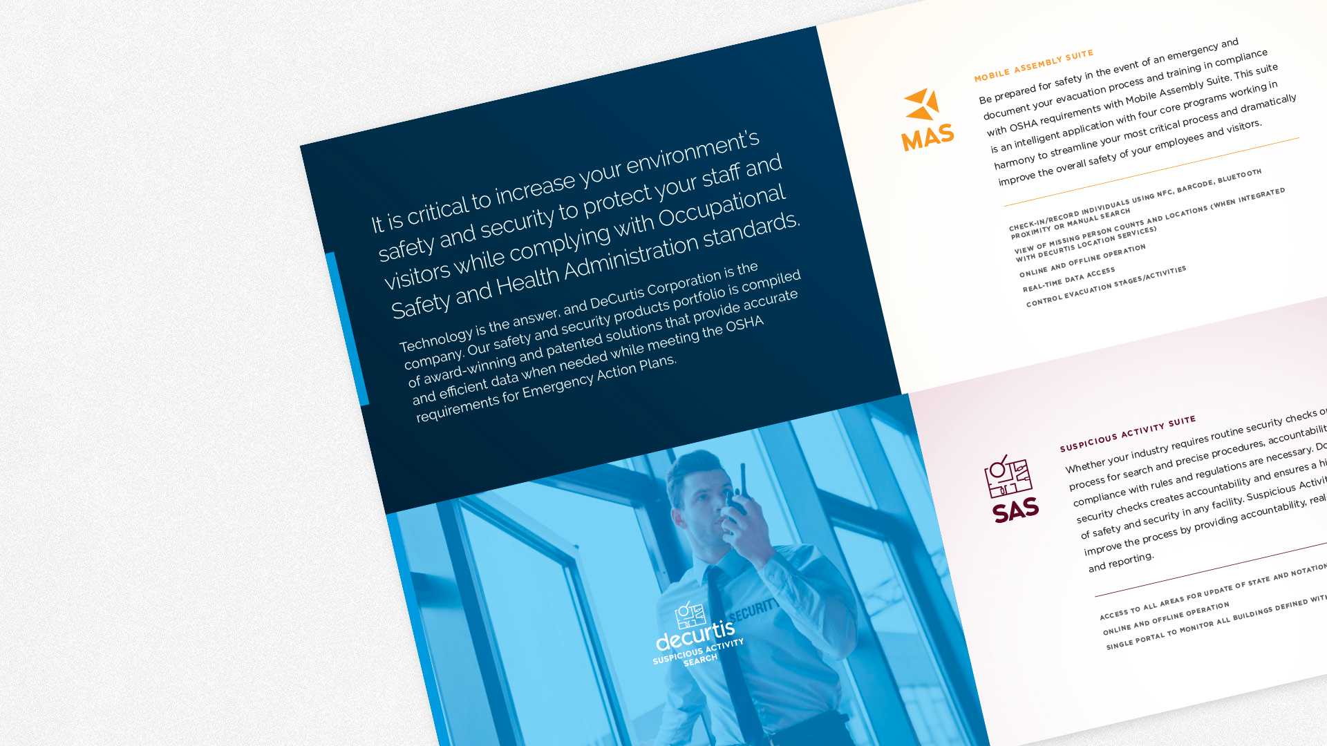 DeCurtis Health & Safety Solutions Direct Mailer